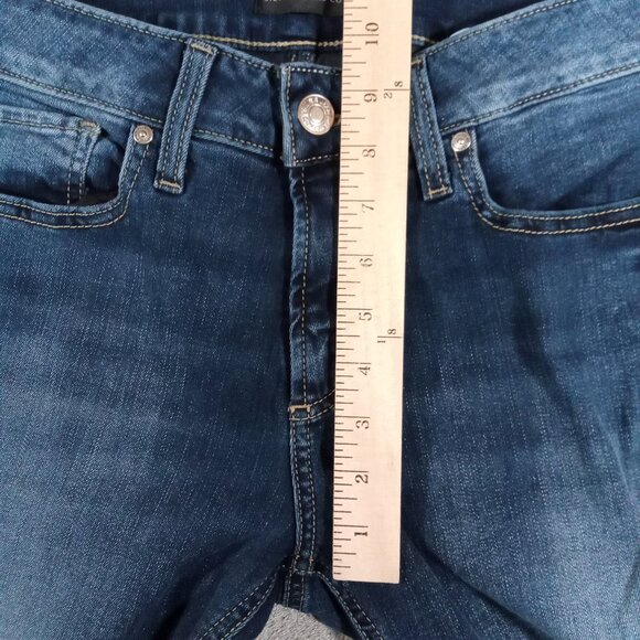 Silver Suki Bootcut Jean Women 32x30, Tag 30x31 Blue Denim Stretch Western - Picture 8 of 11